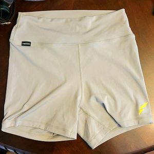 Flag Nor Fail vivid grey compression shorts in XL